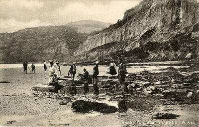 A Rocky Pool near Shanklin