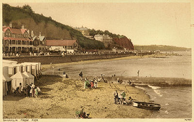 Shanklin from the Pier