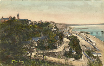 Shanklin looking towards the pier